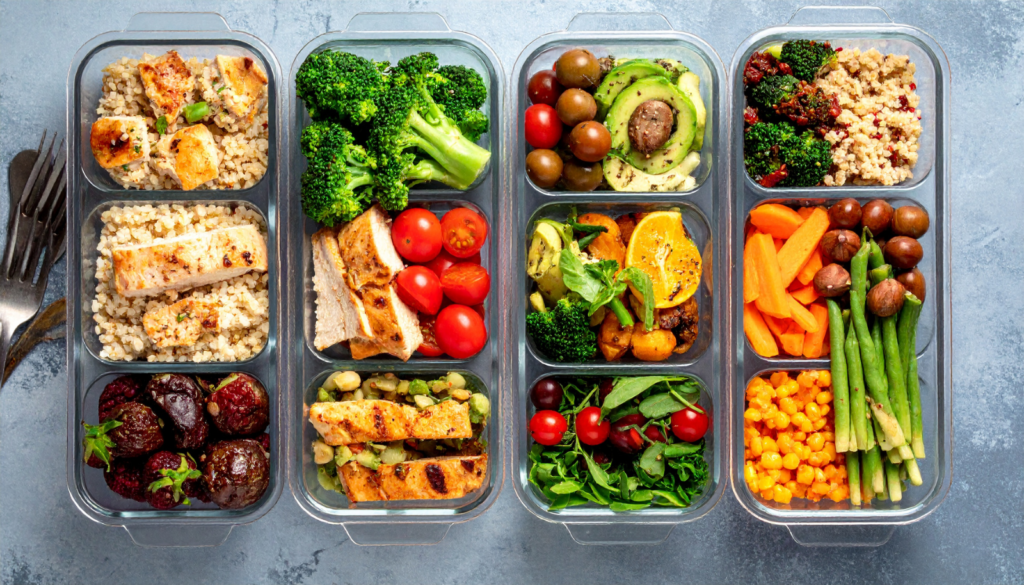 Healthy Meal Prep Food Containers for weight loss
